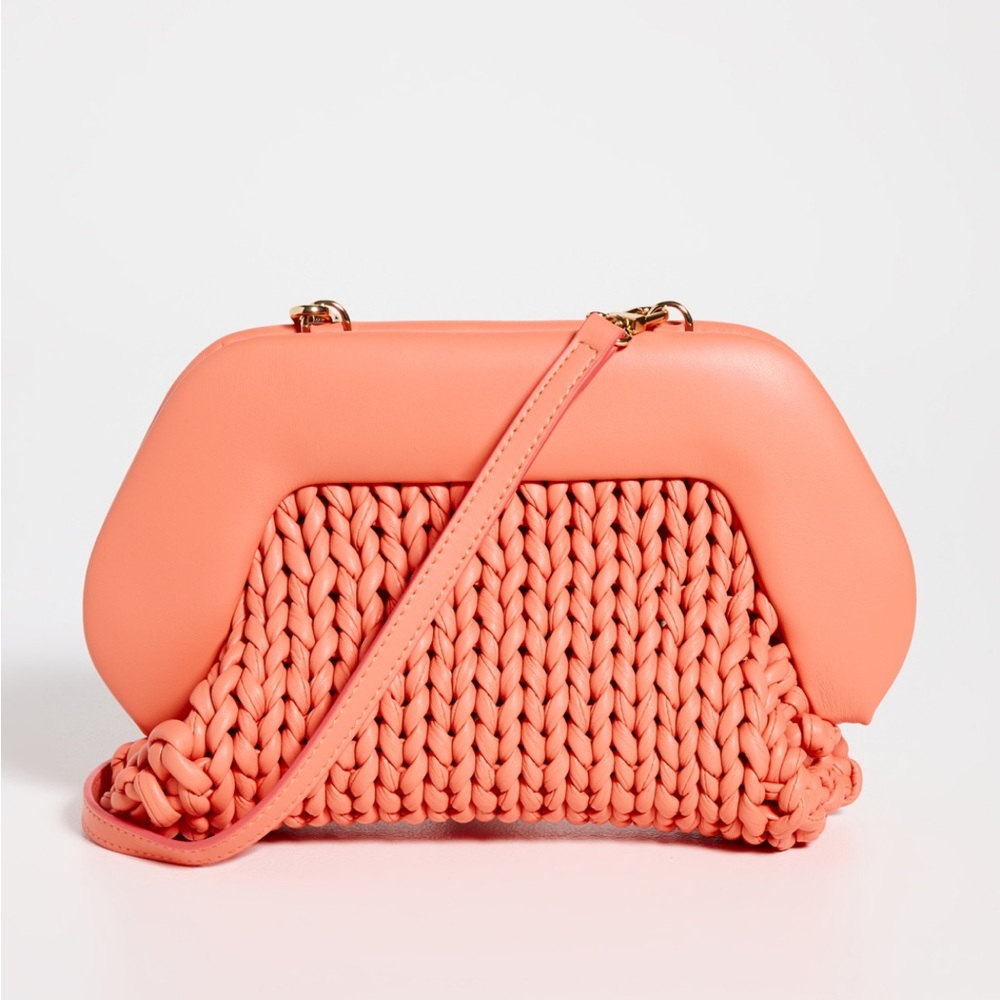 NEW Themoire Coral Woven Women's Bag